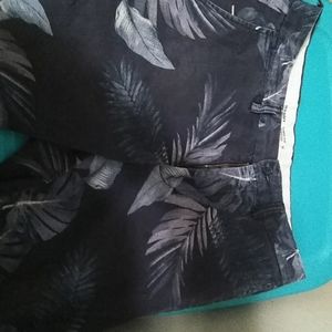 Slim tropical shorts size 32 men